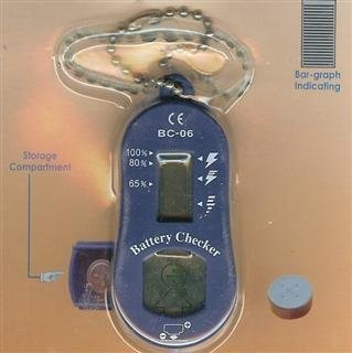 Digital Hearing Aid Battery Tester & Storage For Hearing Aid Batteries BC06