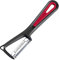 Westmark Pelador universal, Gallant, Con cuchilla de acero inoxidable atornillada, Color: Negro/Rojo, 29012270