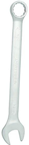 BRILLIANT TOOLS BT011924 Ring-Maulschlüssel, 24 mm [Powered by KS TOOLS]