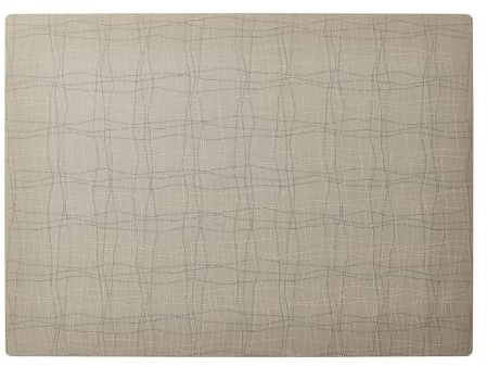 APS 60584 - Tovaglietta in silicone, lavabile, antimacchia e antiscivolo, 45 x 33 cm, 1 pezzo, colore: Beige