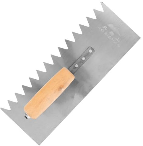 Uonlytech Betonkelle Handwerkzeug Holzgriff Glättekelle Strapazierfähig Für Mauerwerk Ideal Zum Streichen Von Wänden