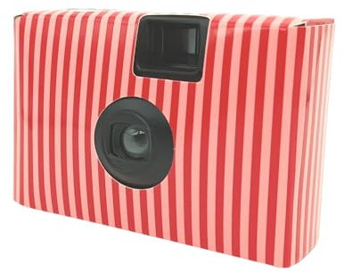 Disposable 135 Film Camera Stripes Point and Camera Nostalgic Boyfriend Her Graduation Gift Time Use 135 Film Camera