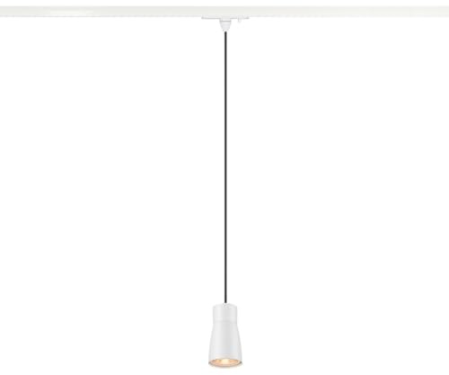 SLV PURI 2.0 Dome, 1~ Pendelleuchte, GU10, Pendellänge 200 cm, 1x max. 6 W, weiß