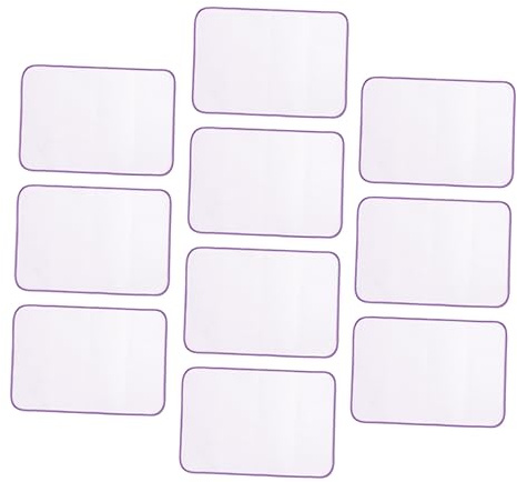 MAGICLULU 10 Alfombrillas Protectoras para Planchar de Poliéster, Malla Transpirable y Plegable, Uso Doméstico, para Proteger la Ropa al Planchar Color Aleatorio
