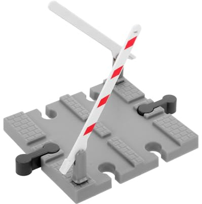 HOMOBABE Train Track Accessories Railing Barrier Model for Play Diy Railway Track Barrier