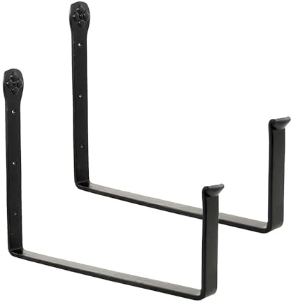 Soportes de pared para caja de flores de 12 pulgadas