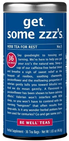 The Republic of Tea - Get Some Zzz’s – No. 5 Herb Tea for Rest, No Caffeine, 36 Tea Bags