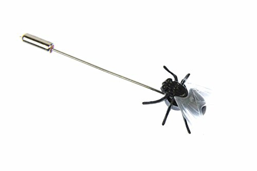 Miniblings Fliege Krawattennadel Anstecknadel Pin Anstecker Schmeißfliege | Kleines Statement für Revers und Jacke, mit Herrenschmuck und Männerschmuck