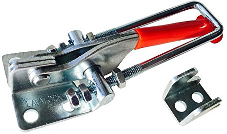 Smoker Toggle PULL Latch BBQ smoker door lid clamp Flat mount PULL (1)