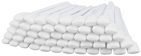 200pcs 5.11 Square Rectangle Foam Cleaning Swab Sticks for Solvent Format Inkjet Printer Roland Optical Equipment.
