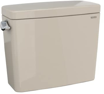 TOTO Drake 1.28 GPF Toilet Tank with WASHLET+ Auto Flush Compatibility, Bone - ST776EA#03