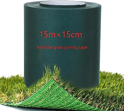 NA Artificial Grass Joining Tape 15m×15cm, Artificial Turf Joining Tape, Fake Grass Tape Backing Tape