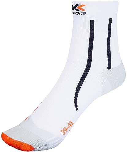 X-Socks Run Fast 4.0 Laufsocke Weiß Unisex Grösse 45-47