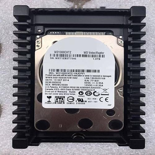 MIDTY Casi HDD para disco duro interno de 1 TB de 3,5 pulgadas SATA 6 Gb/s 64 MB 10000 RPM para disco duro de servidor para WD1000DHTZ