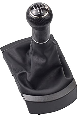 R5 Gang Manueller Schaltknauf für Seat Ibiza 2002–2010 (Schwarze Linie)