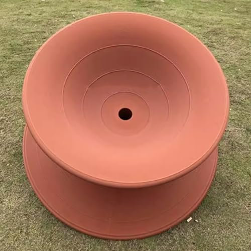 Chaise Pivotante Chaise à Bascule Sensorielle pour Enfants, Chaise Gyroscopique, Fauteuil Inclinable pour Enfants de 2 à 5 Ans, Siège d'exercice pour Le Camping en Plein Air, Tabourets Colorés (Color