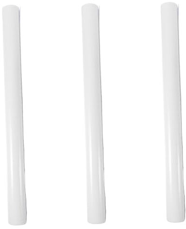 MOLUCKFU 3 Rollen Transparenter Selbstklebender Buchumschlag 45x300cm Pvc Buchfolie Buchschutzhülle für Hardcover Softcover Schulbücher Bürobedarf