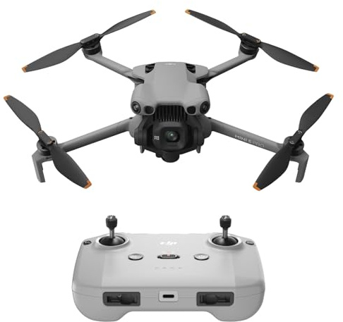 DJI Mini 5 Pro, Ultra-Light & Foldable Drone with Camera, 1-Inch CMOS, Omnidirectional Obstacle Sensing, ActiveTrack 360°, 225° Gimbal Rotation, 20km Transmission, 4K Drone for Beginners