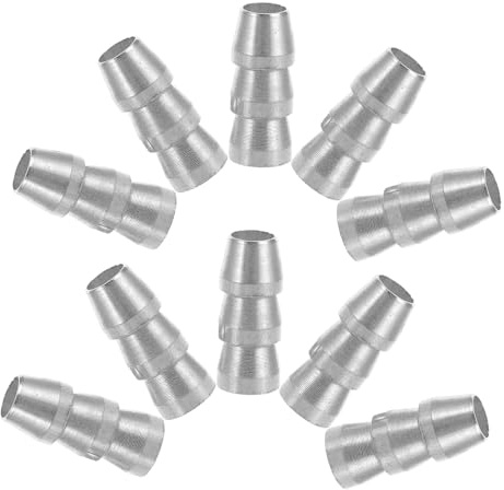 TOBBOMEY 10 pezzi Kit Cunei Fissaggio in Allungati Cunei Sicurezza Tondi per Manici Asce e Martelli Accessori Rinforzo Affidabile per Agricoltura Edilizia e Riparazioni Domestiche