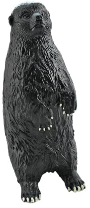 KIXZSAZ Modello di tasso del Per miele accattivante, giocattolo realistico, decorazione per collezionisti, regali per bambini e giochi educativi, figure di tasso animali realistici, scultura
