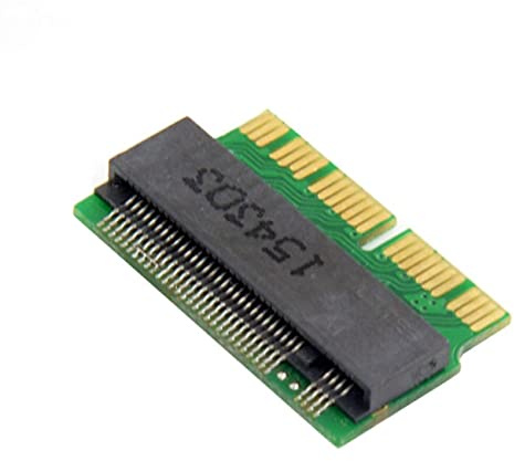 NFHK 12+16pin 2014 2015 MacBook to M.2 NGFF M-Key AHCI SSD Convert Card for A1493 A1502 A1465 A1466