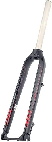 Forcella Per Mountain Bike MTB Da 26/27,5/29 Pollici/Tubo Dritto 28,6 * 265 Mm/Apertura 100 Mm/Lunghezza Totale 710 Mm Forcella Rigida In Lega Di Alluminio E,29in