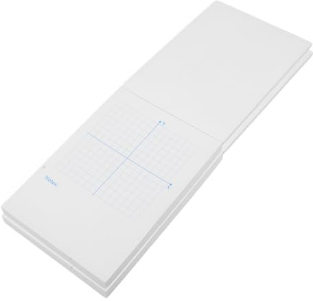 DIYEAH Bücher Matheheft Mit Millimeterpapier Xy-koordinatennetz Übungsheft Für Präzises Zeichnen Geeignet Für Klasse Mathe Vielseitig Nutzbar Robust Leicht Und Tragbar