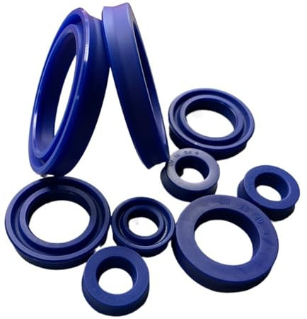 QAZMLP Hardware fittings Polyurethane UN 65 * 80 * 9 65x80x9 70 * 85 * 9 70x85x9 U Cup Lip Cylinder Piston Hydraulic Rotary Shaft Rod Ring Gasket Wiper Oil Seal Seal washer(6Pcs 65x80x9)