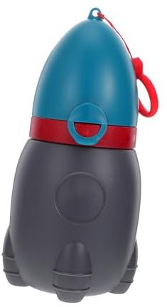 Kinder Reiseurinal für Auto und Unterwegs, aus PP Tpe Silikon | Blau, Leicht zu Reinigen, Auslaufsicherer Deckel, Komfortabel zu Halten, für Kinder Reisen im Wagen