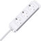Kopp 127002013 Unoversal Steckdosenleiste, 3-Fach, arktis