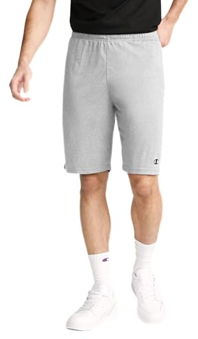 Champion Jersey shorts med fickor för män, Oxford grå, XXL