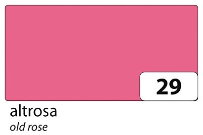 folia 6122/10 29 Tonkarton 220g/m², 50x70cm, Altrosa (10 Bogen)