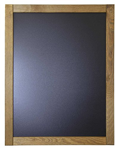 rustikale Wandtafel Bangkok Kreidetafel Werbetafel 60 x 47 cm mit Holzrahmen