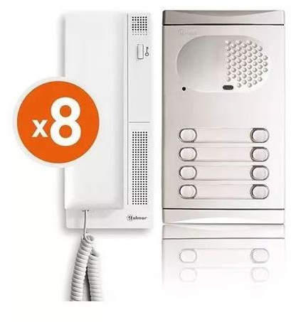 golmar 4280/AL – kit audio Uminio 8 logements
