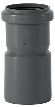 Ostendorf HTsafe Aufsteckmuffe mit Manschette DN 50 mm HT-Rohr