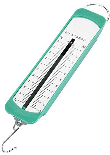 10N Newton Meter Dinamometro a molla in plastica Barra Fisica Esperimento meccanico Strumento Bilancia a molla ad alta risoluzione per esperimenti meccanici di fisica