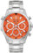 Bulova 96B395 Marine Star Men's Watch Stainless Steel 10 Bar Analogue Chrono Silver, Bracelet