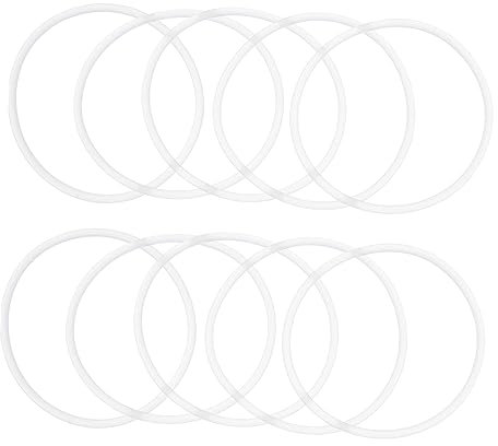 DOITOOL 10stücke Dichtungsringe Sortiment Für Wasserfiltergehäuse Aus Silikon Ölbeständig Und Hitzebeständig Für Hydraulik Und Haushaltsgeräte