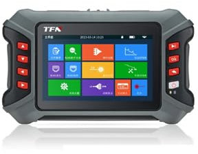 TFN Misuratore OTDR 1310/1550 nm 28/26 dB OTDR tester in fibra ottica touch screen 3,5 pollici OPM OLS RJ45 VFL caricatore USB integrato con porta FC/SC UPC