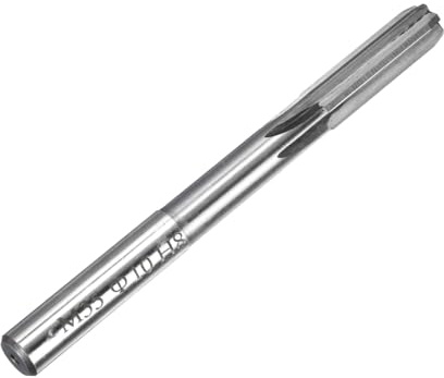sourcing map Chucking Reamers, 10mm H8 Metric Machine Reamer Drill Bit for Metal Wood Hole Reaming, Straight Flute M35 High Speed Steel Tool