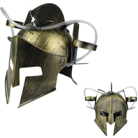 Sparta - Casco da birra Cappello da birra Cola Soda Cap con tubo e porta bevande,per feste, divertimento a mani libere, cinghie regolabili,ideale per gli amanti della birra, design unico(oro)