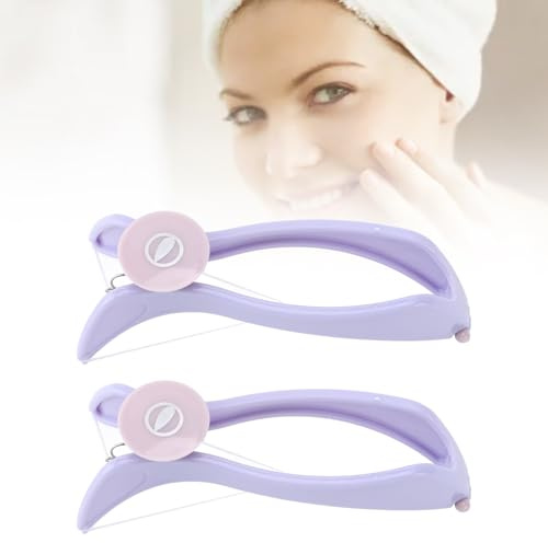 Gesichtshaarentferner Manuell 2 Stück Damen Gesichts Haarentfernung Effektiv Feines Haar Sicher Schmerzfrei Ideal Zu Hause