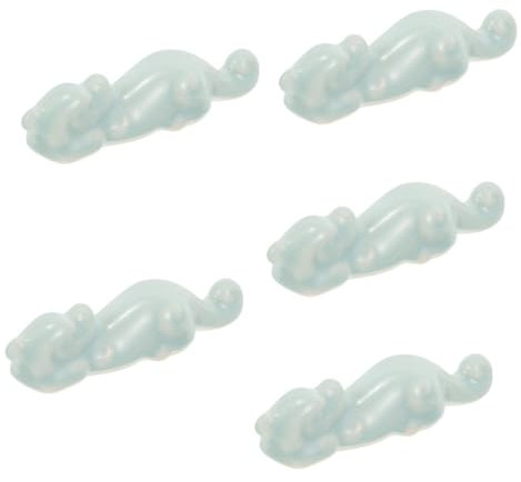 DIYEAH 5stücke Ceramic Modeling Pen Rack Multifunktionaler Pinselhalter Für Kalligraphie Und Malerei Chinesisches Design Für Stifte Und Pinsel Eleganter Aufbewahrungshalter Für