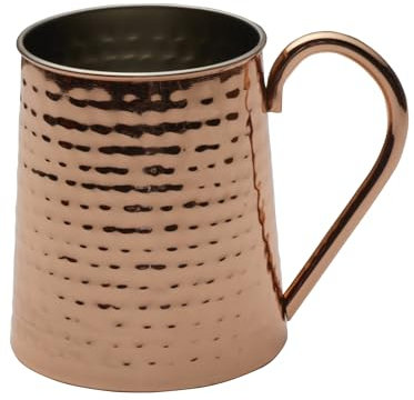Houdini 24oz Hammered Bar Mug Copper, Copper Large Mug, Stainless Steel Beer Mug, Beer Mug