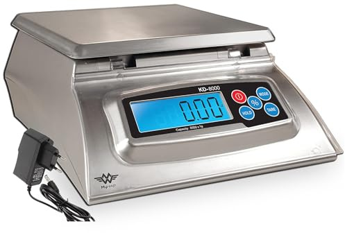 Balance de cuisine PRO 8000 gr précision à 1g - boulangeries, Cuisines & Cantines - Grande capacité - KD8000
