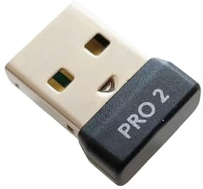 FANSHINUO Receptor inalámbrico para adaptador de mouse inalámbrico GPRO2 para juegos y oficina, uso estable, amplia compatibilidad
