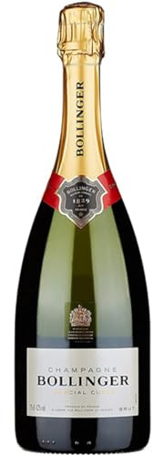 Bollinger Special Cuvée Champagner mit Geschenkverpackung (1 x 0.75 l) | elegant, komplex und ideal als Geschenk oder zum Anstoßen