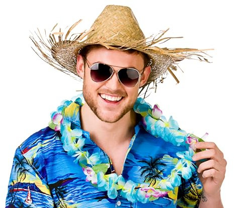 Wicked Costumes Hawaiian Beachcomber Fancy Dress Hat