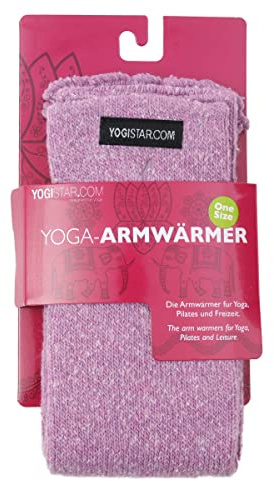 Yogistar Yoga-Armwärmer Rosa
