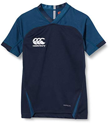 Canterbury Vapodri Evader Hooped Rugby Jersey Maillot Rugby Mixte Enfant (Lot de 1)